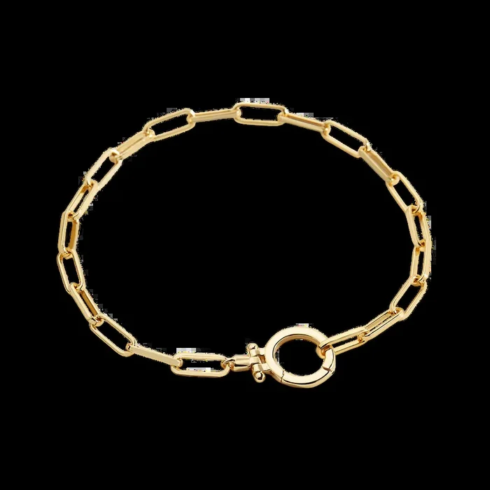 Mint Paperclip Bracelet