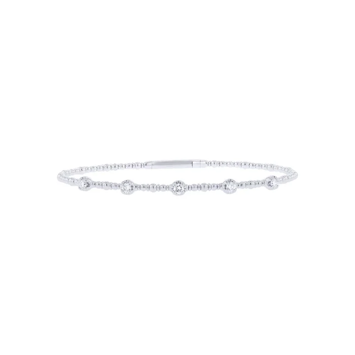 Miracle Station Diamond Bangle Bracelet