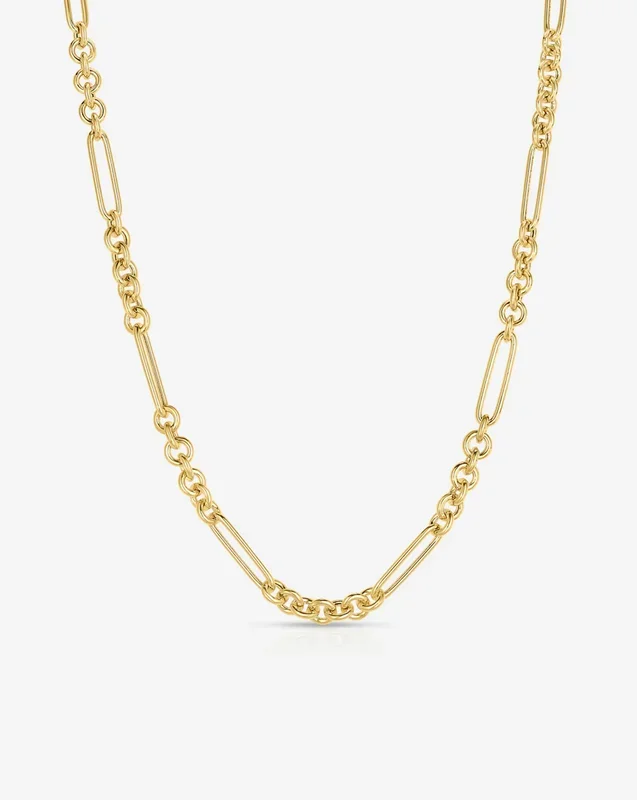 Mixed Link Chain Necklace