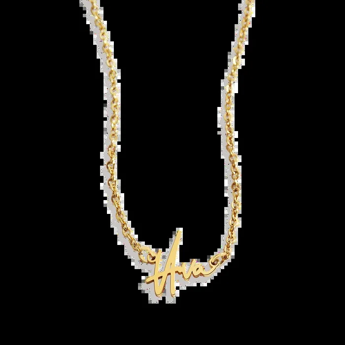 Monroe Name Necklace