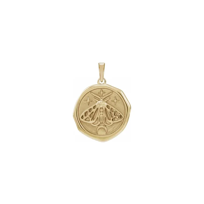 Moth Spirit Animal Pendant