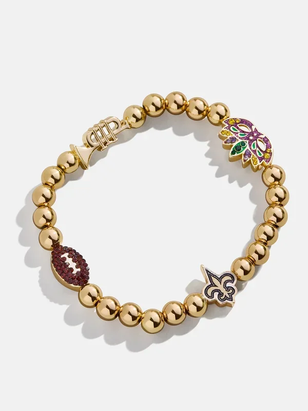 NFL Pisa Charm Bracelet – New Orleans Saints