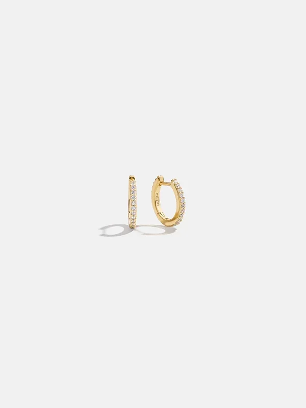 Niata 18K Gold Earrings – 11MM