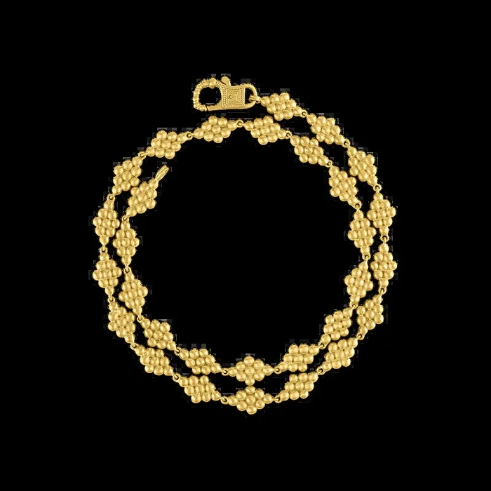 Nona Necklace with Fibula Clasp