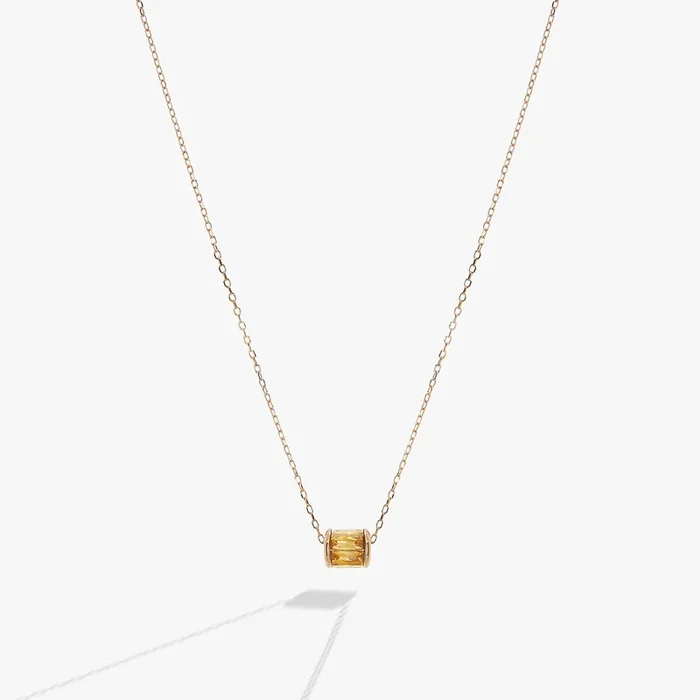 November Birthstone Precious Pendant Necklace