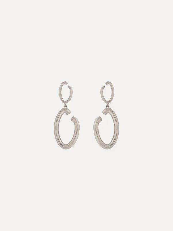 O Drop Earrings