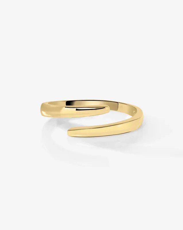 Open Gold Wrap Ring