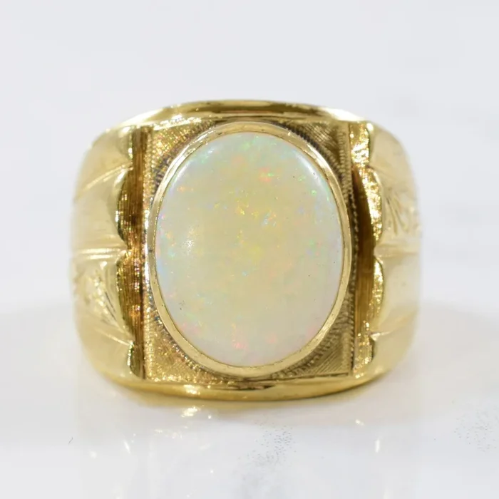 Oval Opal Cocktail Ring | 3.00ct | SZ 10 |