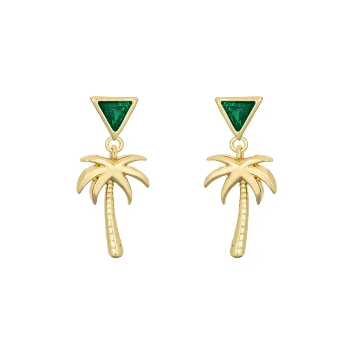 Palm Tree Earrings