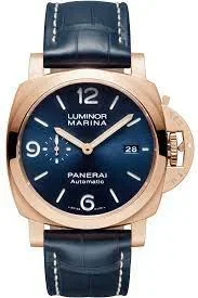 Panerai Luminor Marina Sole Blu in Rose Gold 44mm