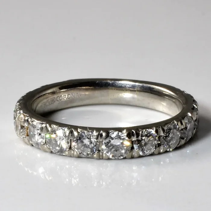 Pave Diamond Three Quarter Eternity Band | 2.00ctw | SZ 8 |