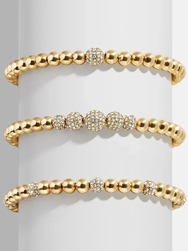 Pavé Pisa Bracelet – Centered Row Pavé