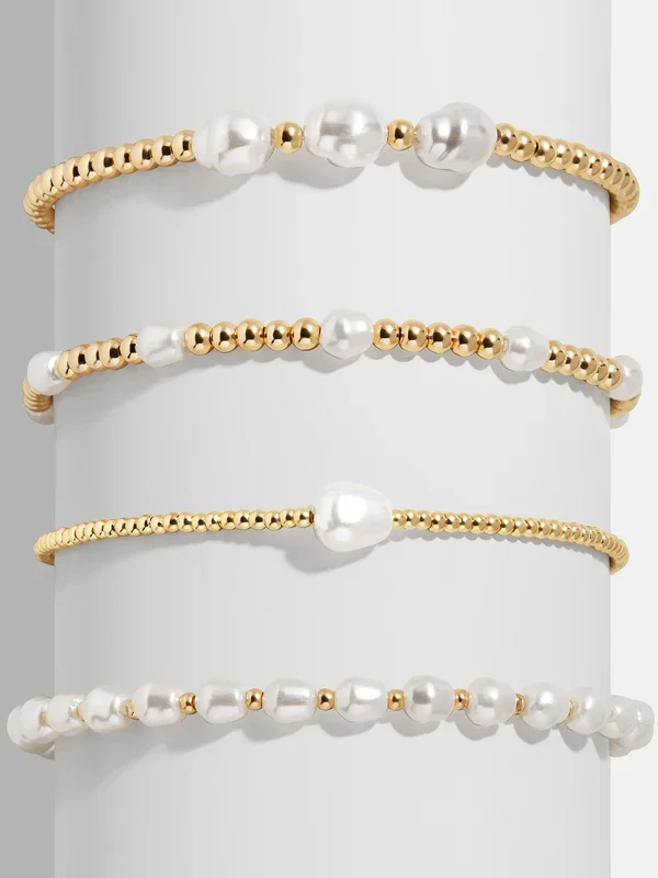 Pearl Stretch Bracelet – Repeating Pearl
