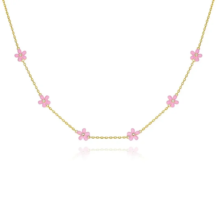 Petit Rosie Pink Necklace