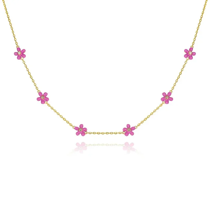 Petit Rosie Rose Necklace
