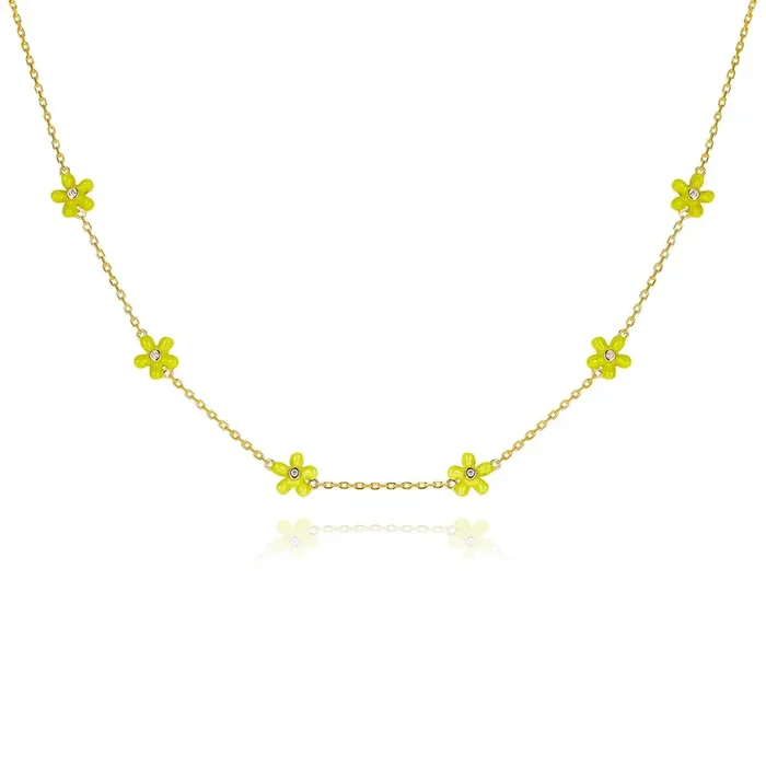 Petit Rosie Yellow Necklace