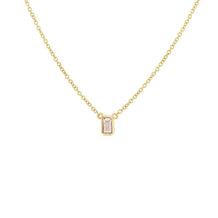 Petite Baguette Necklace
