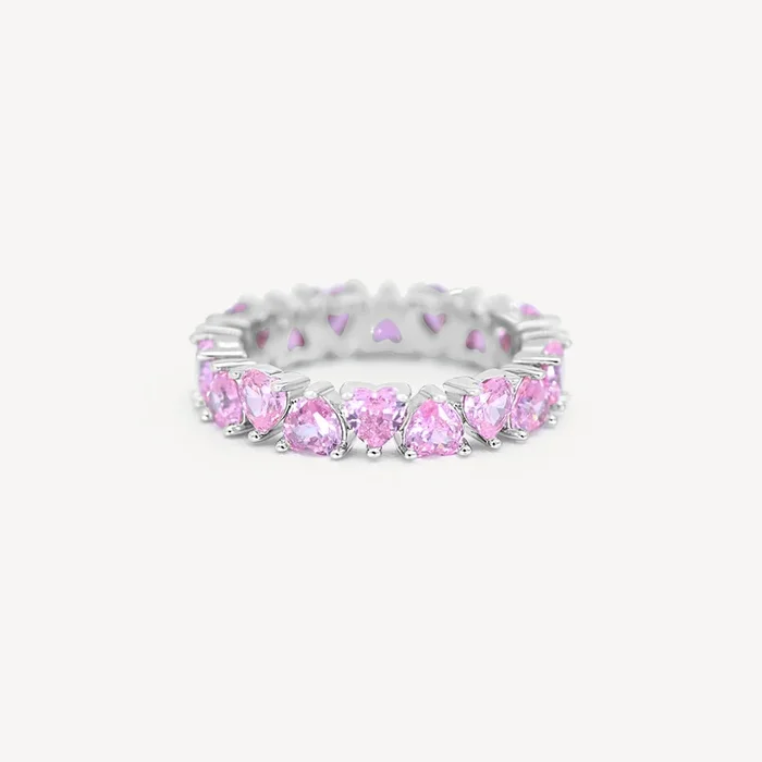 Pink Heart Ring
