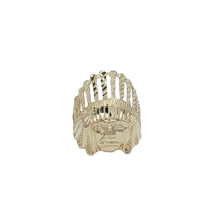 Plain Indian Head Ring (14K)