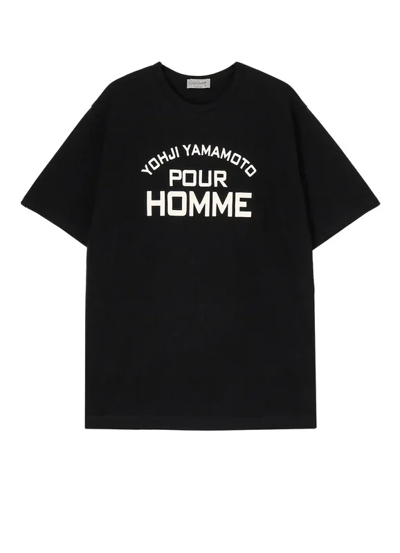 POUR HOMME PRINT HALF SLEEVE T