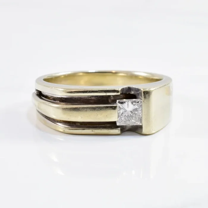 Princess Cut Diamond Band | 0.47ct | SZ 10.25 |