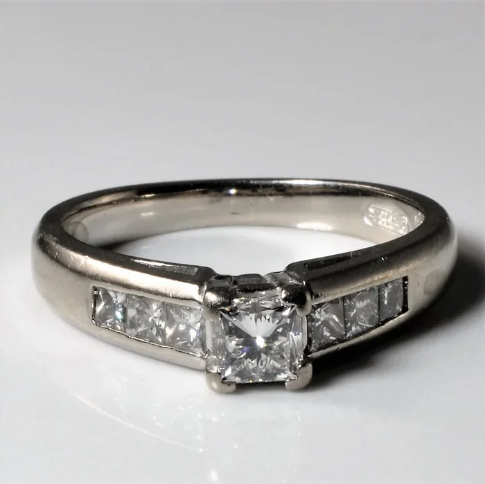 Princess Diamond Engagement Ring | 0.71ctw | SZ 5.5 |