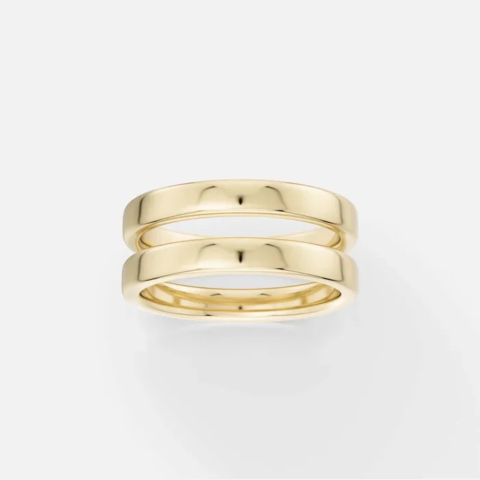 Roa Double-Band Ring