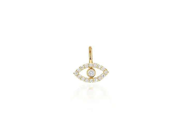 Rolland’s Designs Diamond Evil Eye Charm