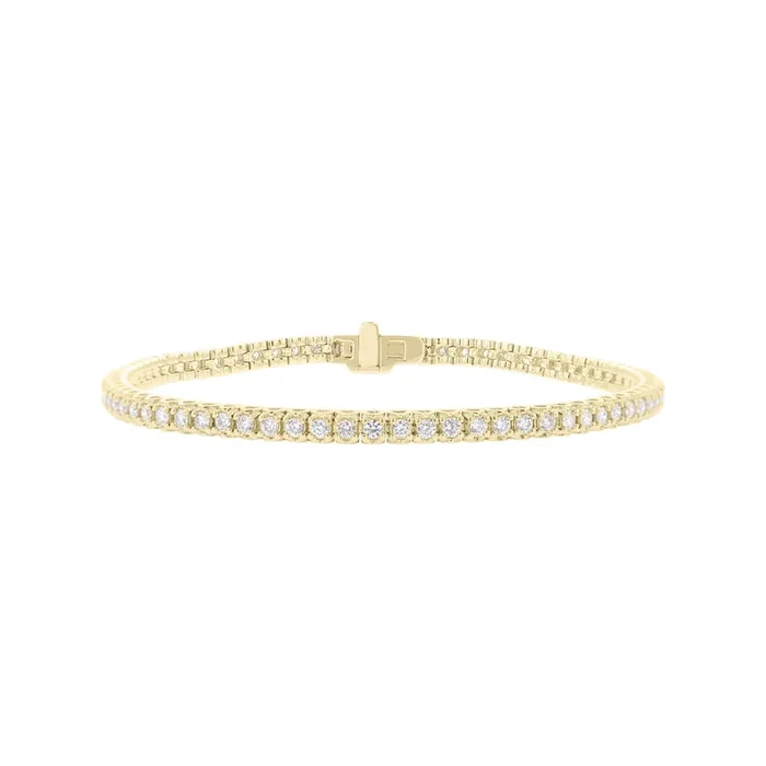 Romantic Diamond Tennis Bracelet 1 1/2ct