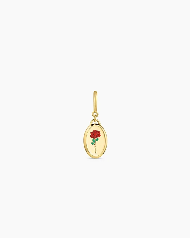 Rose Coin Parker Charm
