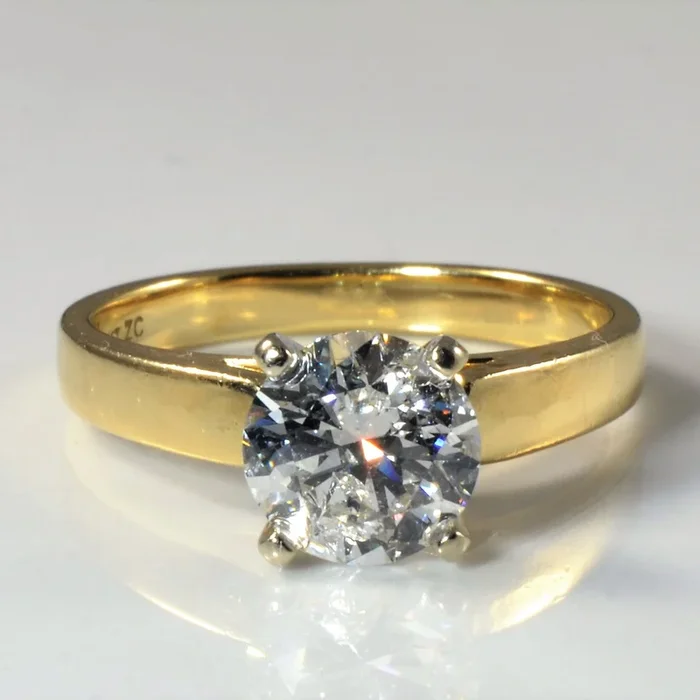 Round Brilliant Solitaire Engagement Ring | 1.60 ct | SZ 7 |