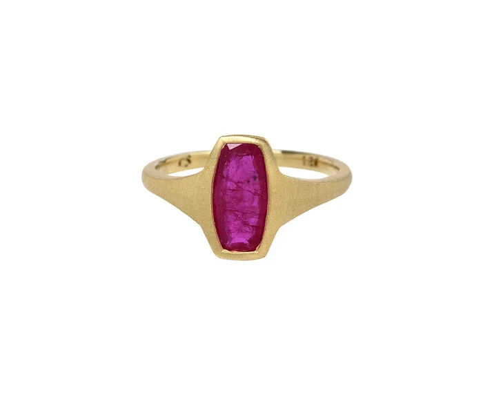Ruby Signet Ring