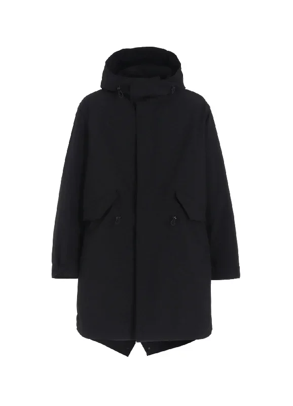 【S’YTE X TAION】HOODED COAT WITH QUILTED DOWN LINER