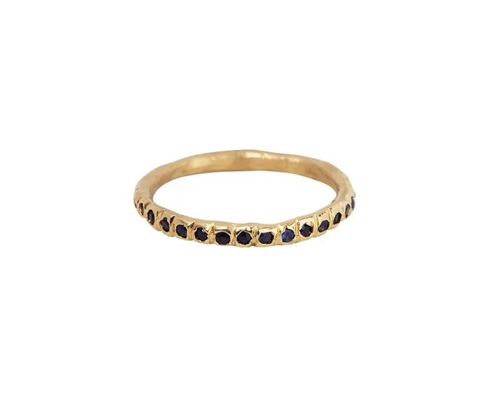 Sapphire Eternity Band