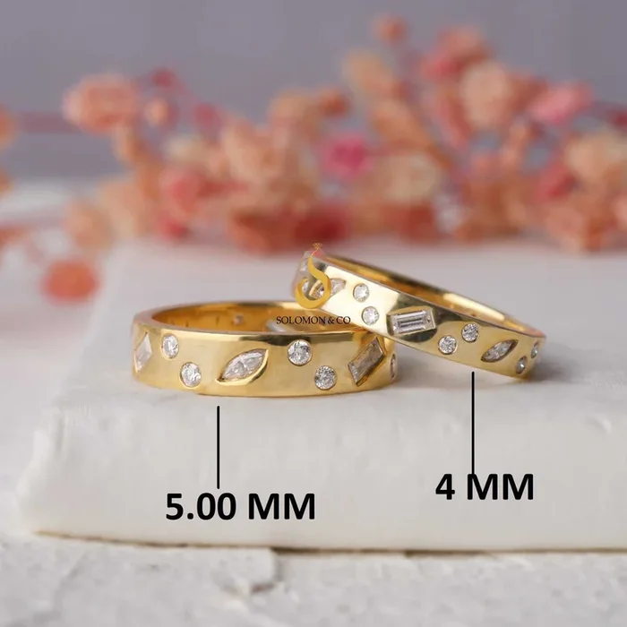 Scattered Wide Stackable Rings