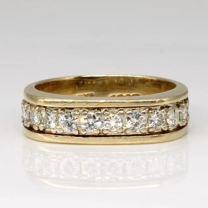 Semi Eternity Diamond Band | 0.35ctw | SZ 4.75 |