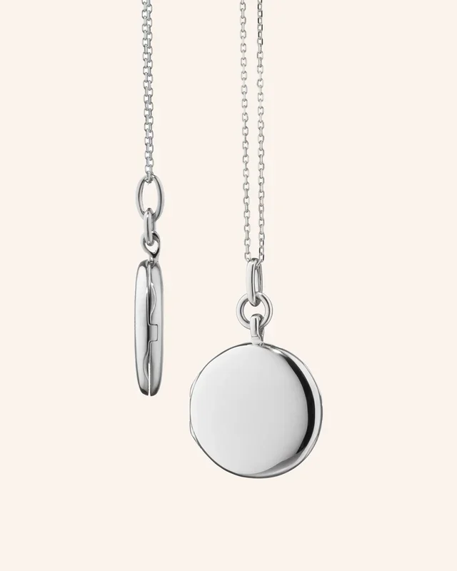 Slim “Quinn” Locket Necklace