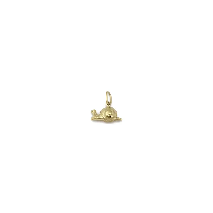 Snail Pendant (14K)