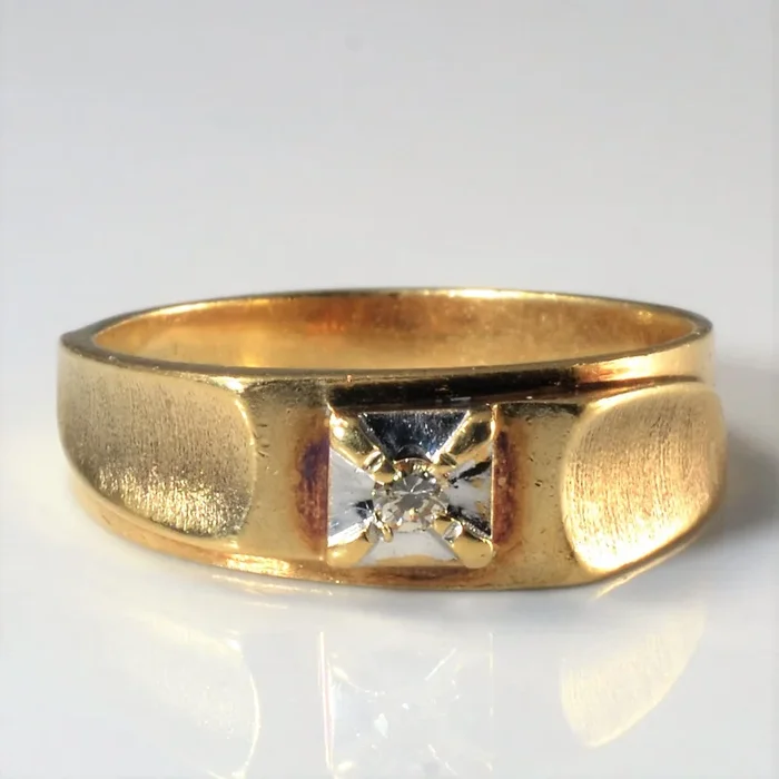 Solitaire Diamond Ring | 0.05ct | SZ 8.5 |
