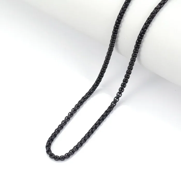 Stainless Steel Box Chain Necklace
