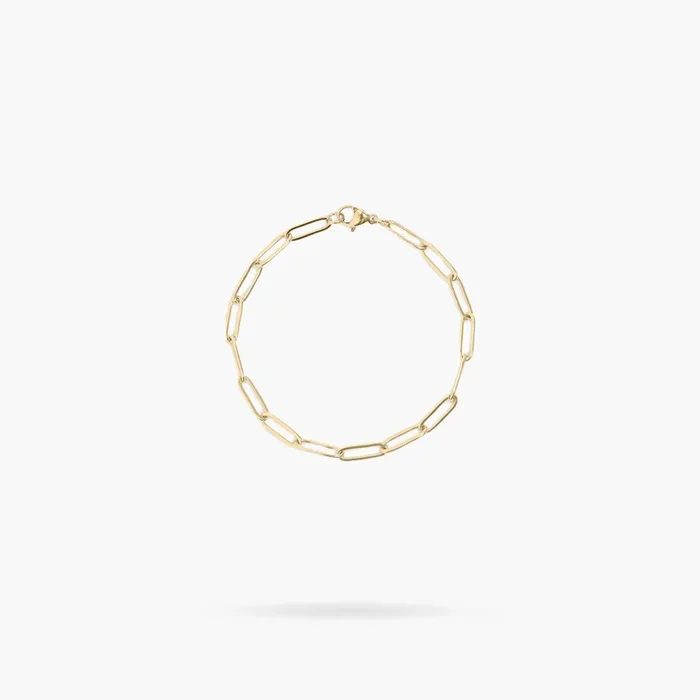 Stainless Steel Bracelet Jumbo Paperclip