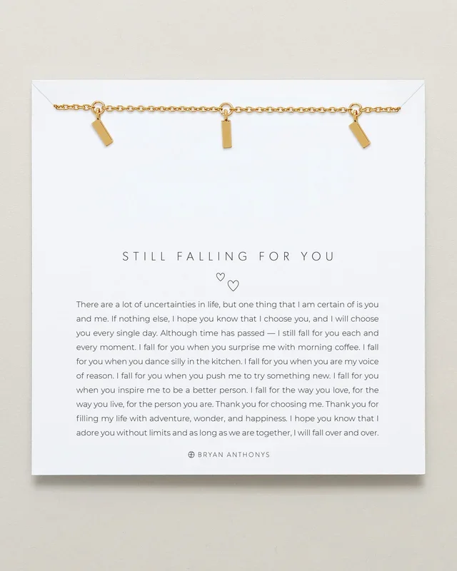 Still Falling For You Necklace