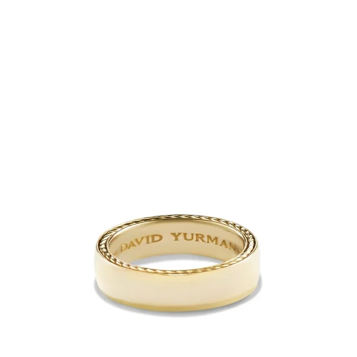 Streamline® Band Ring in 18K Yellow Gold, 6mm
