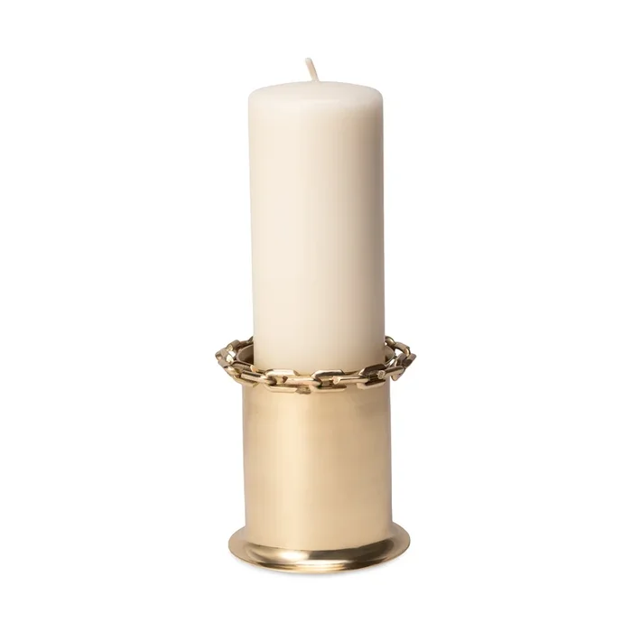 Strong Hearts : Pillar Candle Holder