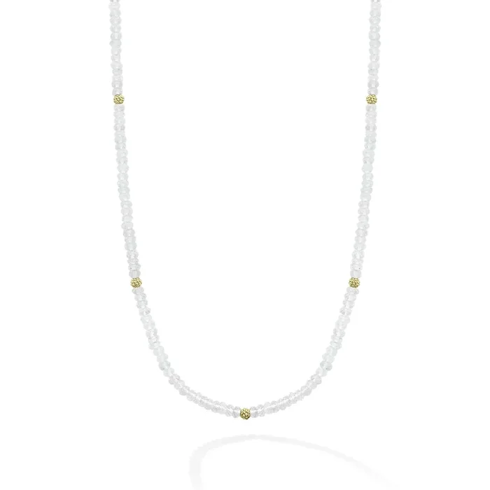 Studio 18K Gold Aquamarine Necklace