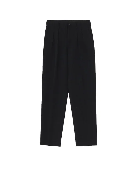 SUIT GABARDINE 2 TUCKS PANTS