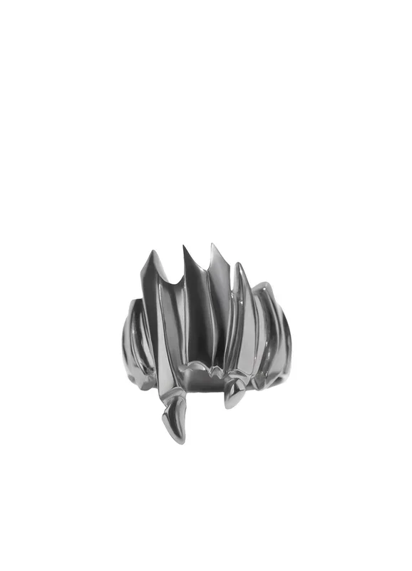 SV/BK RHODIUM TALON RING SV