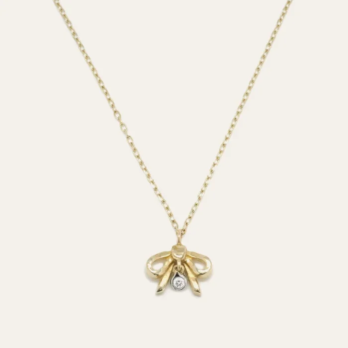 Sweet Bow Necklace | OOAK