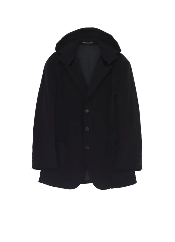 Ta TUXEDO HOODED PADDED JACKET