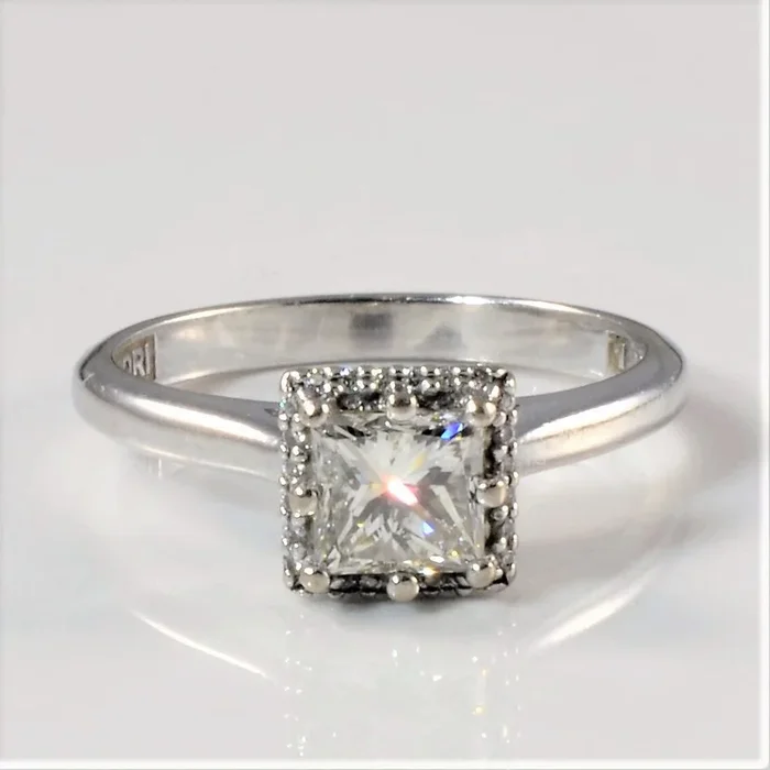 Tacori’ Simply Tacori Halo Diamond Engagement Ring | 1.06ctw | SZ 7.25 |